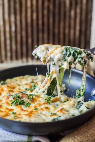 Low-Carb Cauliflower Creamed Spinach