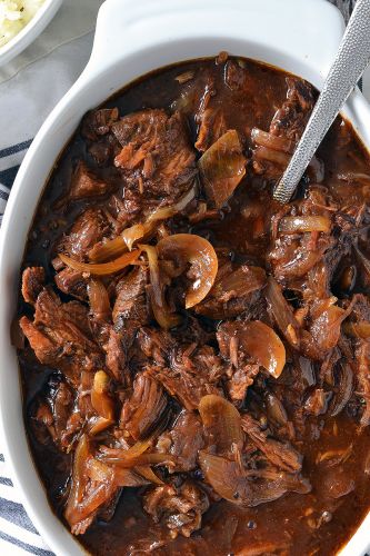 Slow Cooker Beef BBQ Roast