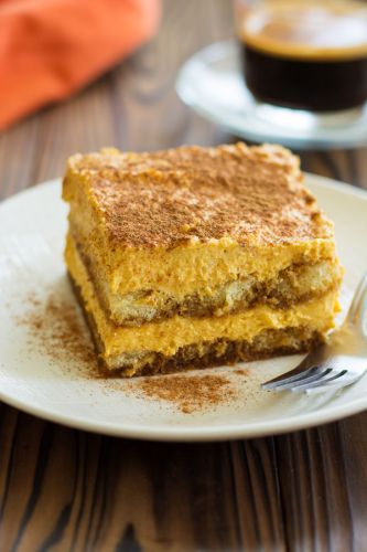 Pumpkin tiramisu