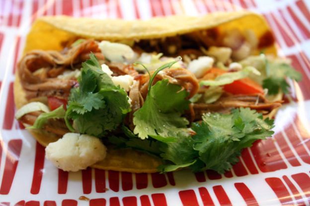 Coca-Cola Pulled Pork Taco