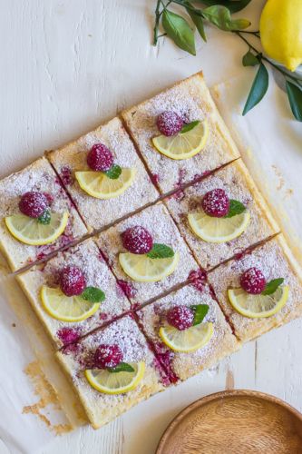 Raspberry Lemon Bars