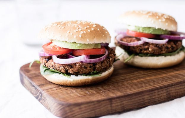 Three Ingredient Bean Burgers