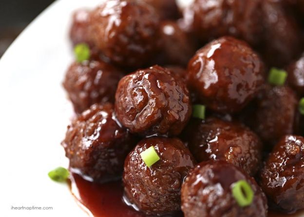 bbq meatballs - © I heart naptime