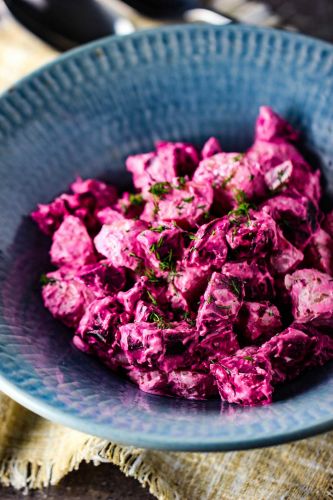 Beet and Potato Salad with Dill