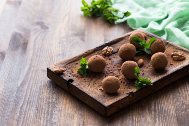 Peppermint Mocha Truffles