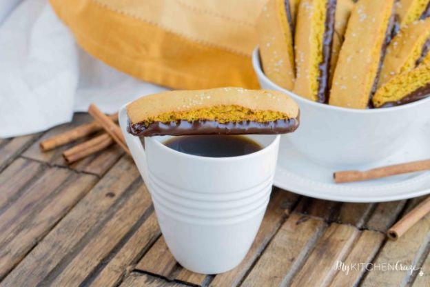 Pumpkin biscotti