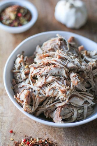 Cider-Chai Crock Pot Pulled Pork