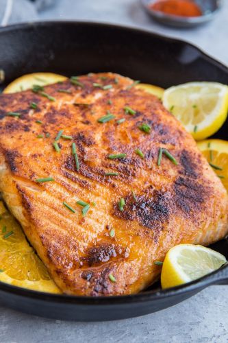 Orange Butter Lemon Salmon