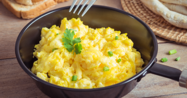 Adding Milk to Your Scrambled Eggs