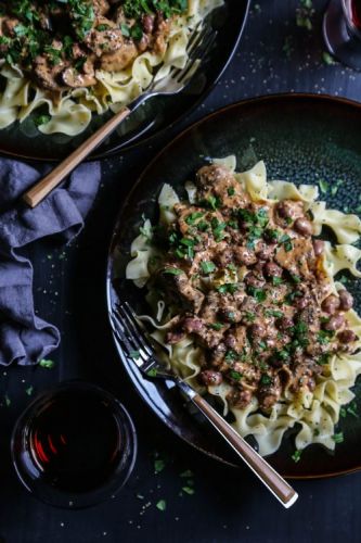 Cajun Chili Stroganoff