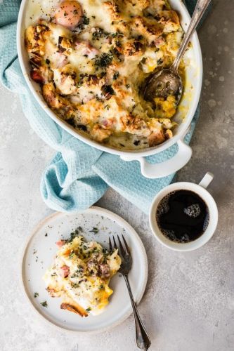 Croque Madame Breakfast Casserole