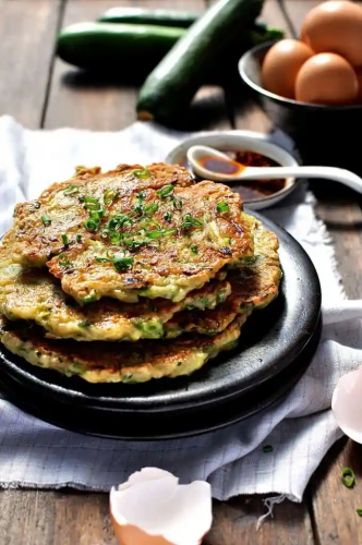 Chinese Zucchini Pancakes