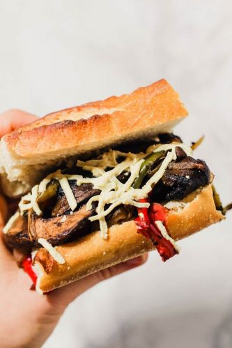 Portobello Cheesesteak