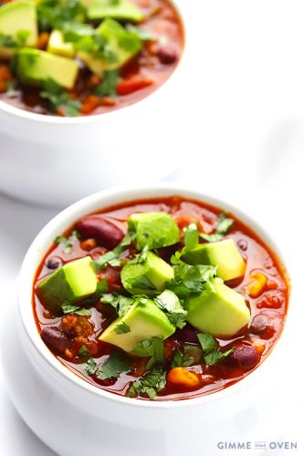 Slow cooker turkey taco chili