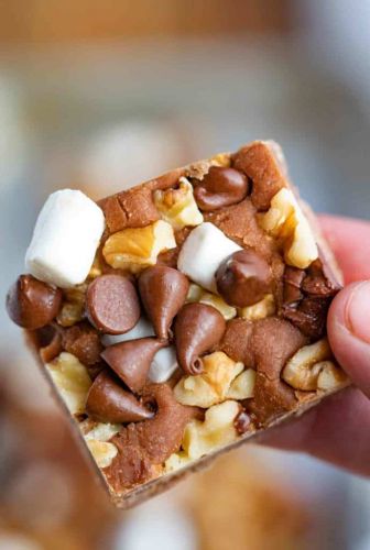 Rocky Road Fudge