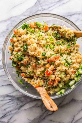 Tabbouleh Chickpea Quinoa Salad