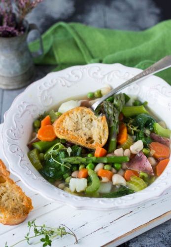 spring vegetable soup