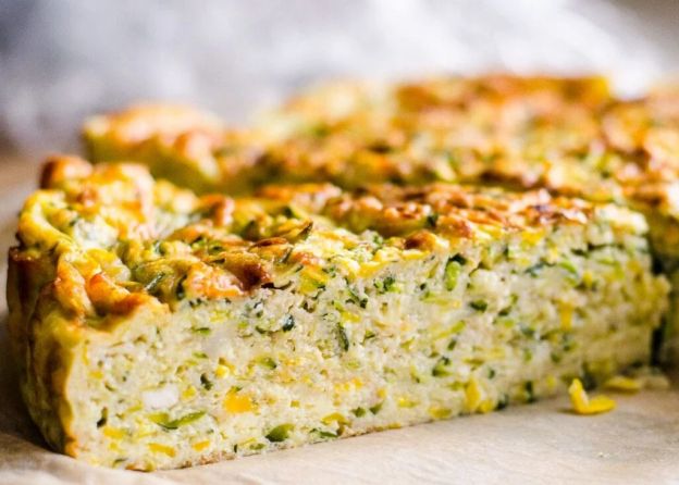 Crustless Zucchini Quiche