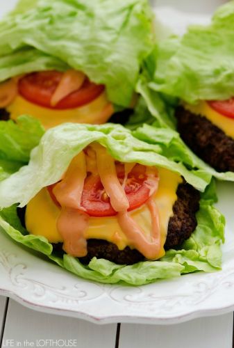 Cheeseburger Lettuce Wraps