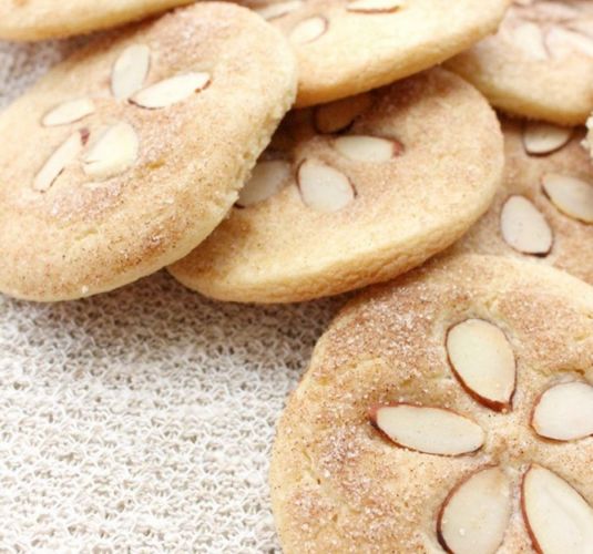 Sand Dollar Cinnamon Sugar Cookies