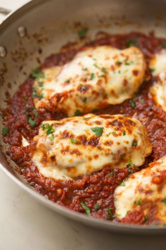 30-Minute Mozzarella Chicken