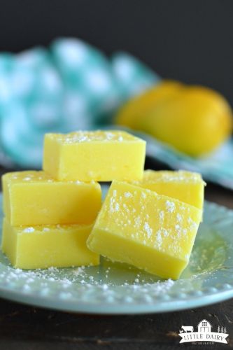 5-Minute Lemon Fudge