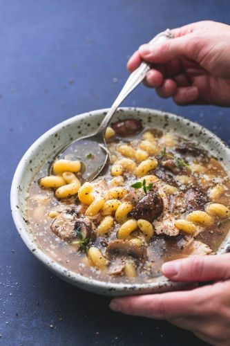 Slow Cooker Chicken Marsala Soup