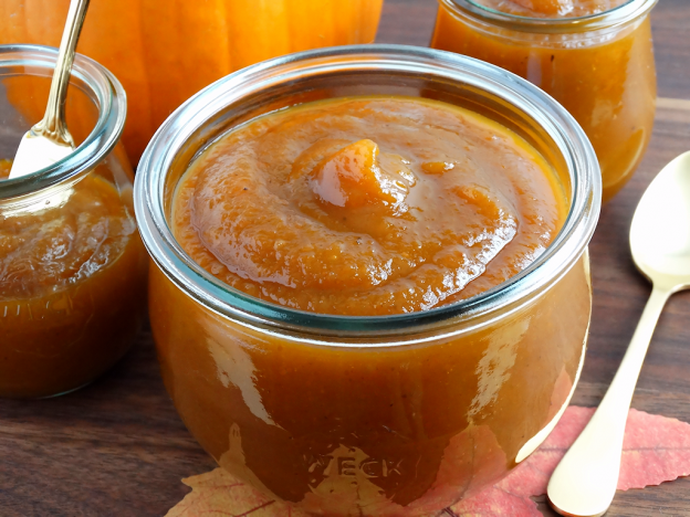 Homemade pumpkin butter