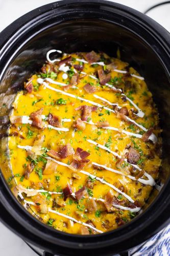 Crockpot Breakfast Casserole