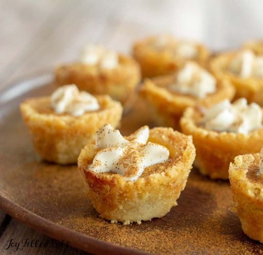 Mini Pumpkin Pie Bites