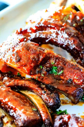 Slow Cooker Honey Buffalo Ribs