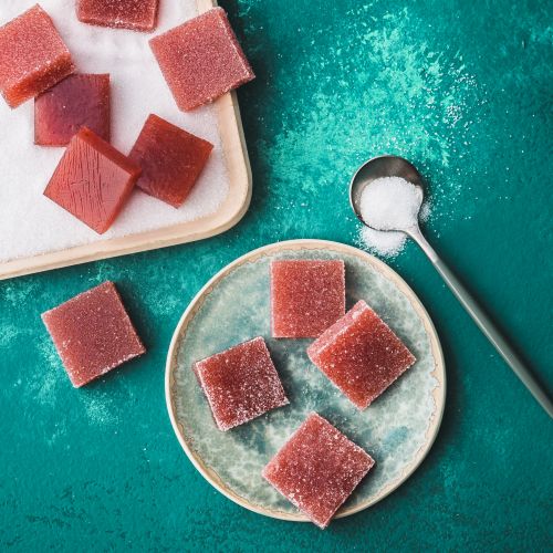 Strawberry Rhubarb Jellies