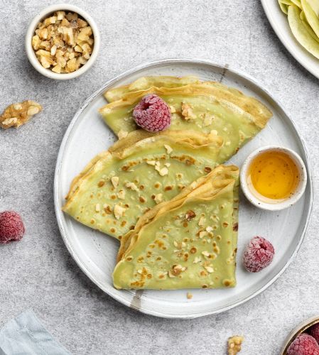 Matcha Crepes