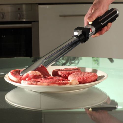 Light saber meat tongs