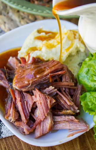 Slow Cooker Sriracha Ham