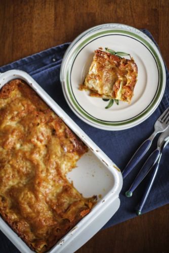 Butternut squash lasagna