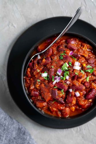 Afghan Kidney Bean Curry