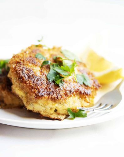 Crispy Fish Cakes for Two