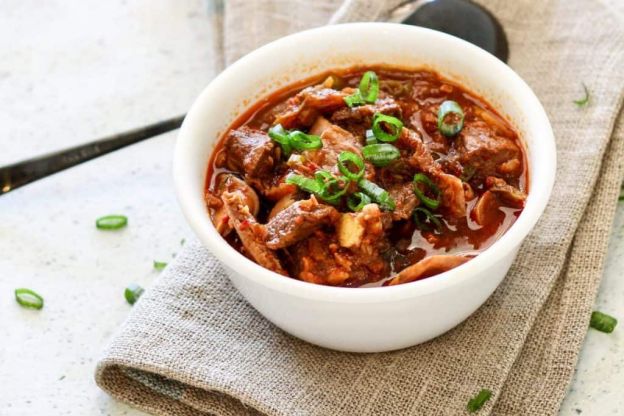 Low Carb Kimchi Beef Stew