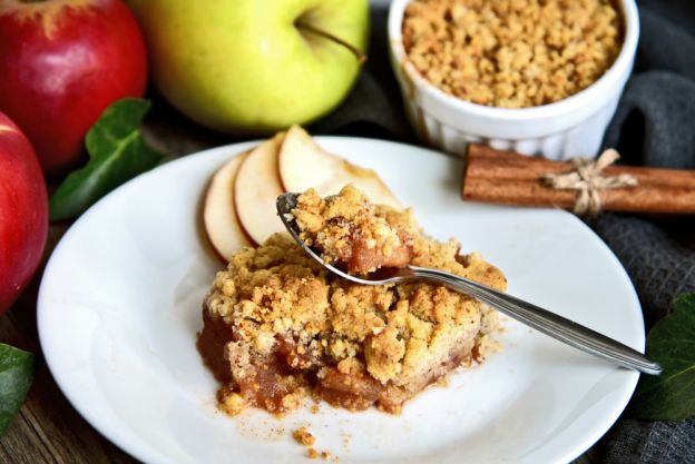 Brown Butter Apple Crumble