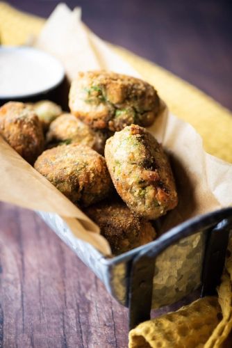 Cajun Salmon Croquettes