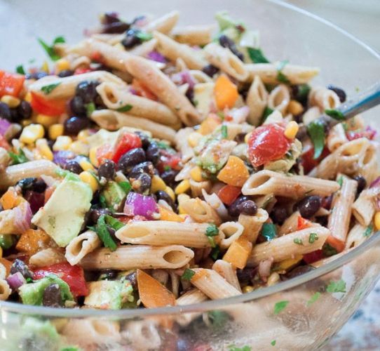 Spicy Mexican Pasta Salad