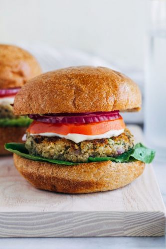 White Bean Zucchini Burgers