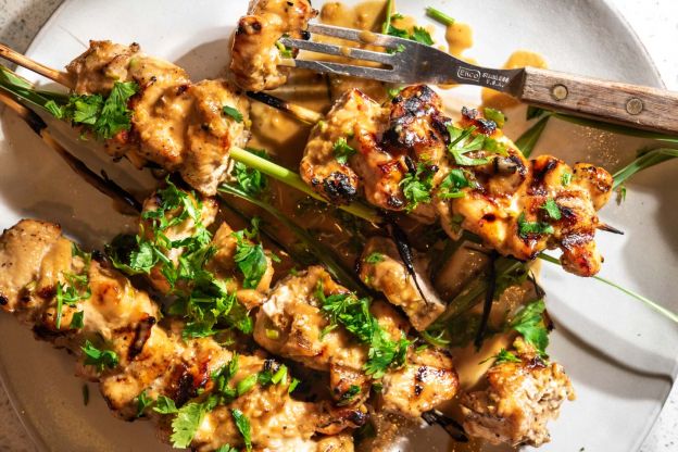 Grilled Lemongrass Chicken Satay - Thailand