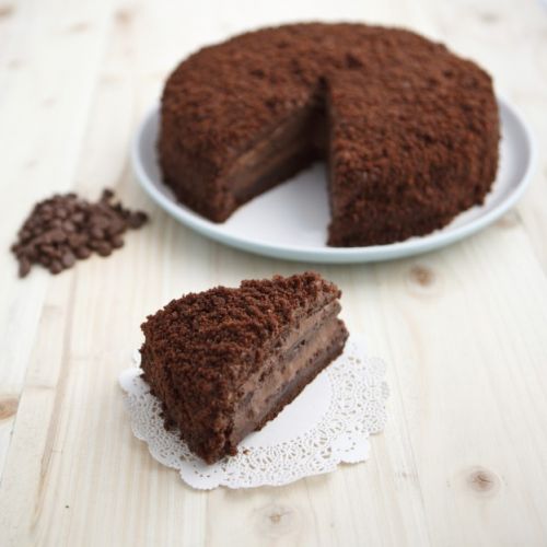 Chocolate mousse cake