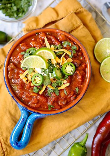 Instant Pot 3-Bean Vegetarian CHili