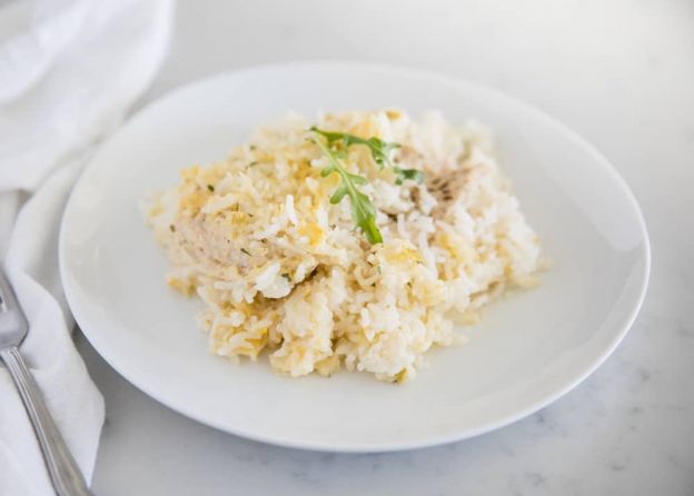 Easy Chicken and Rice Casserole