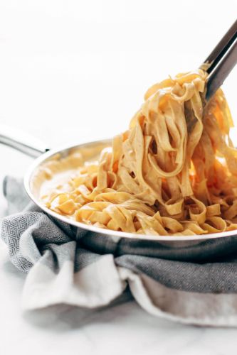 5-Ingredient Pumpkin Alfredo