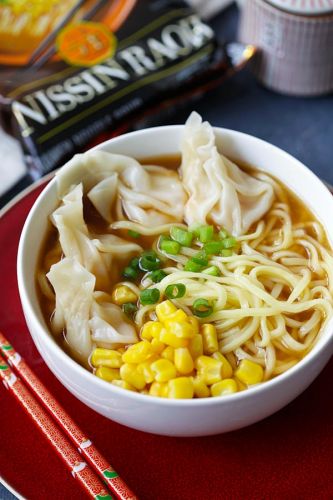 Shrimp Wonton Miso Ramen