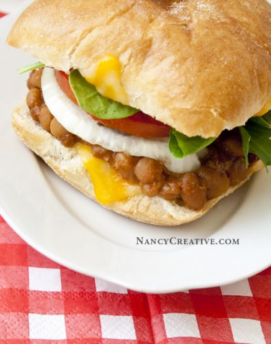 Baked Bean Sandwich